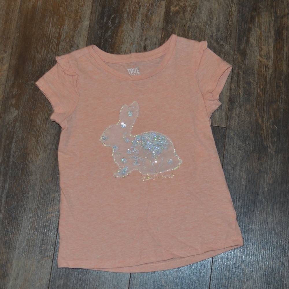 True Craft Peach t-shirt w/Bunny